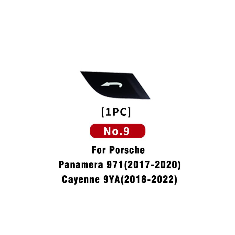 Front Multi Function Control Key Replacement Steering Wheel Button Trim Cover For Porsche Panamera 971.1 Cayenne 9YA 9Y0 Macan