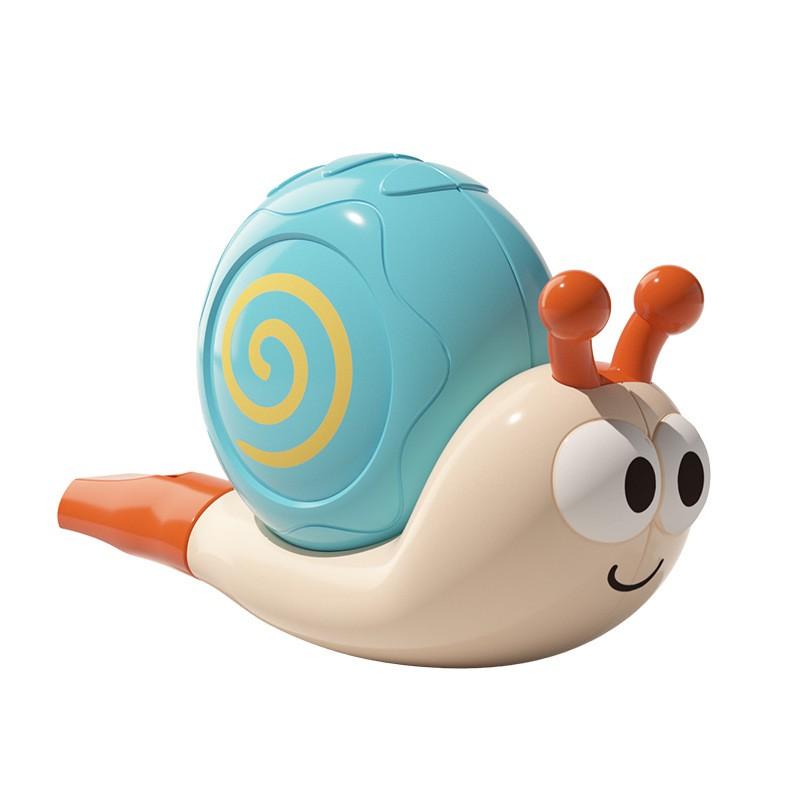 Snail Shaped Whistle Toy for Babies and Toddlers High Pitch Sound Plastic Construction Random Style Delivery
