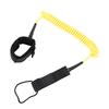 9.8ft Surf Leash Spiral TPU Coiled Stand Up Paddleboard Rope Surfboarding Ankle Strap 360 Degree