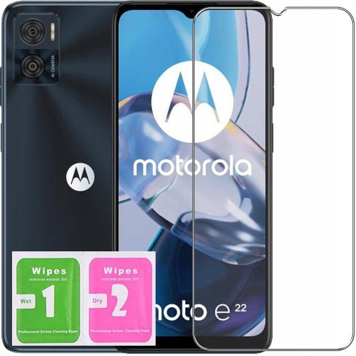 CASE for Motorola Moto E22 E22i ANTI SHOCK BACK CASE COVER + 9H GLASS