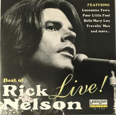 CD RICKY NELSON - Best of Ricky Nelson Live  12753 LaserLight Digi 1996 US Rock Gebraucht