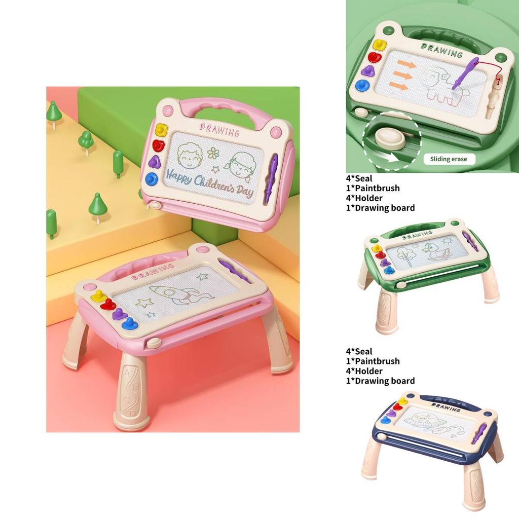 Colorful Children Magnetic Drawing Writing Pad For Engaging Educational Fun
