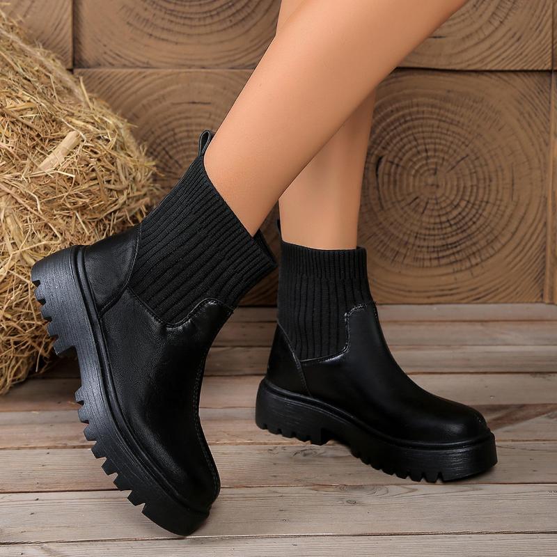 Women'S Rain Boots Fashion Womens Mid Tube Wear Resistant Rubber Shoes Waterproof Non Slip Women Boots Slip On  De Mujer