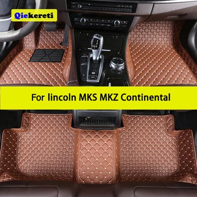 Autofußmatten für Lincoln MKS MKZ Continental Auto Teppiche Fuß Coche Zubehör