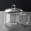ZISIZ High Borosilicate Glass Stew Pot and Salad Bowl