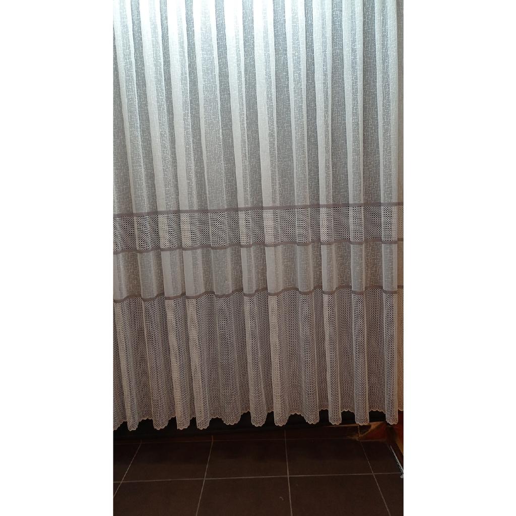 Moderní Tylová Závěs S Astruple Transition 1/2 Pleeled