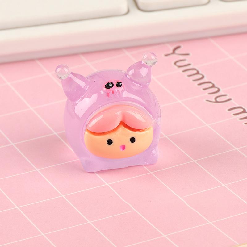 

Мультяшные светящиеся в темноте животные смоляные украшения трехмерный кулон ручная работа декоративные аксессуары своими руками