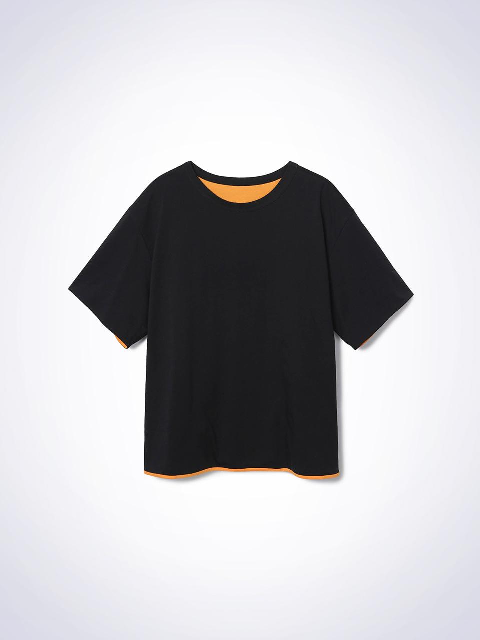 House 072C Two Tone T-Shirts Black 01 (M)