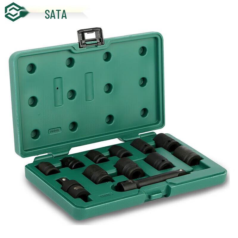 SATA 12-Piece 12.5MM Pneumatic Socket Set