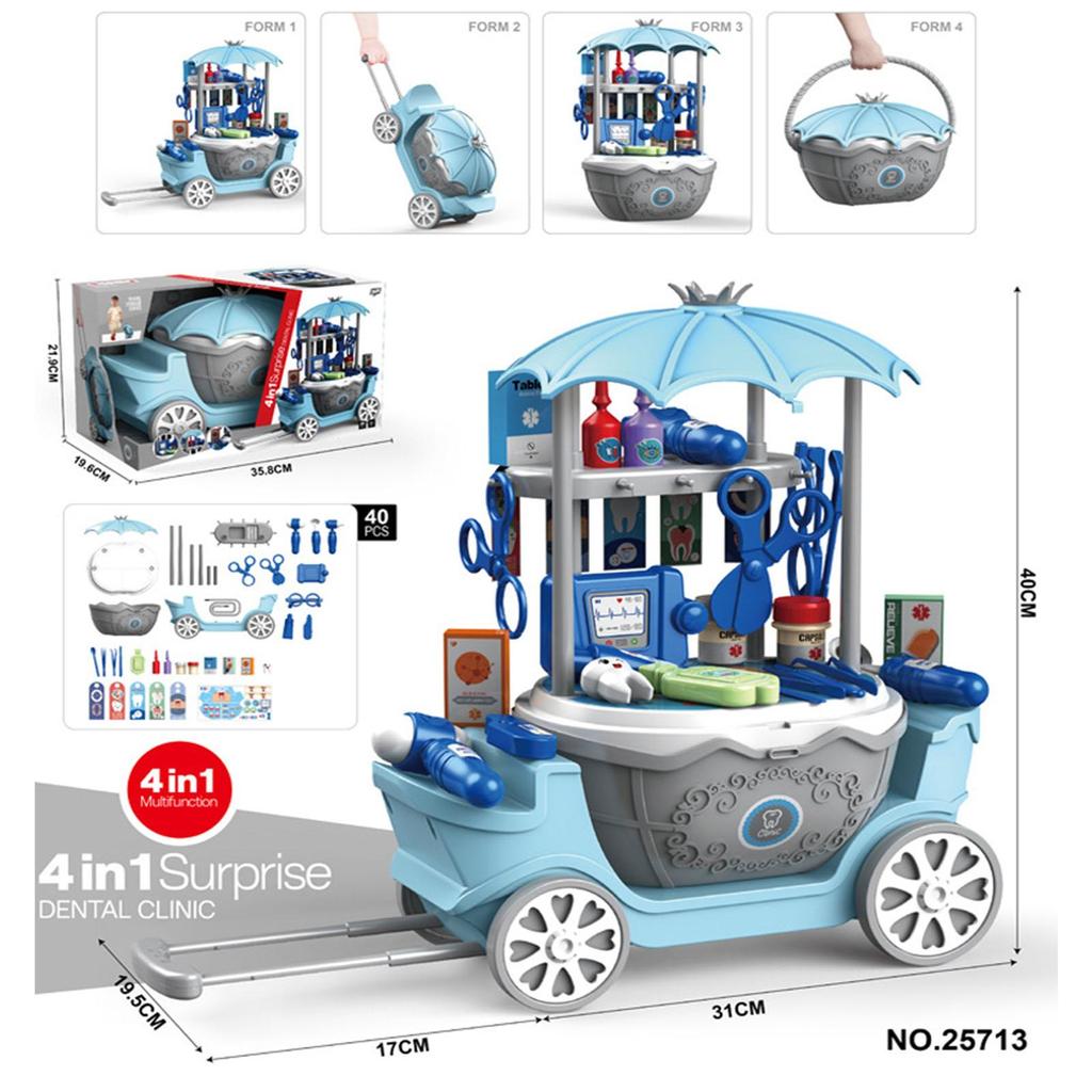Çocuklar İçin Mini Dondurma Oyuncakları - 65 Parça Set