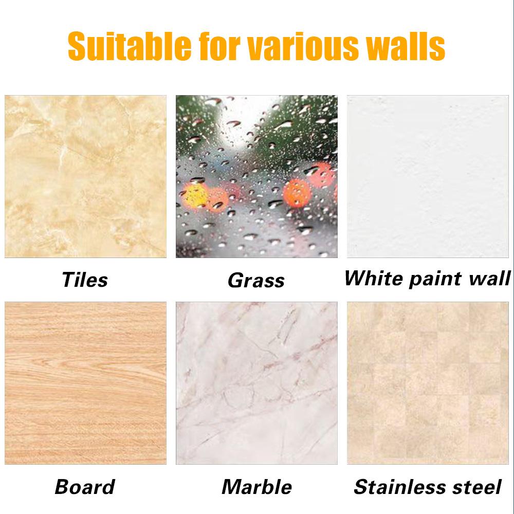 6/1 STÜCKE Wandmontierter Rasiererhalter Aufbewahrungshaken Schlagfreie Wandbehang Lagerregale Home Badezimmer Regal Organizer Zubehör