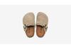 RUIZUSTOCK Kids' Cork Slippers: Soft Autumn/Winter Beach Shoes, Closed-Toe Matte Leather for Boys & Girls