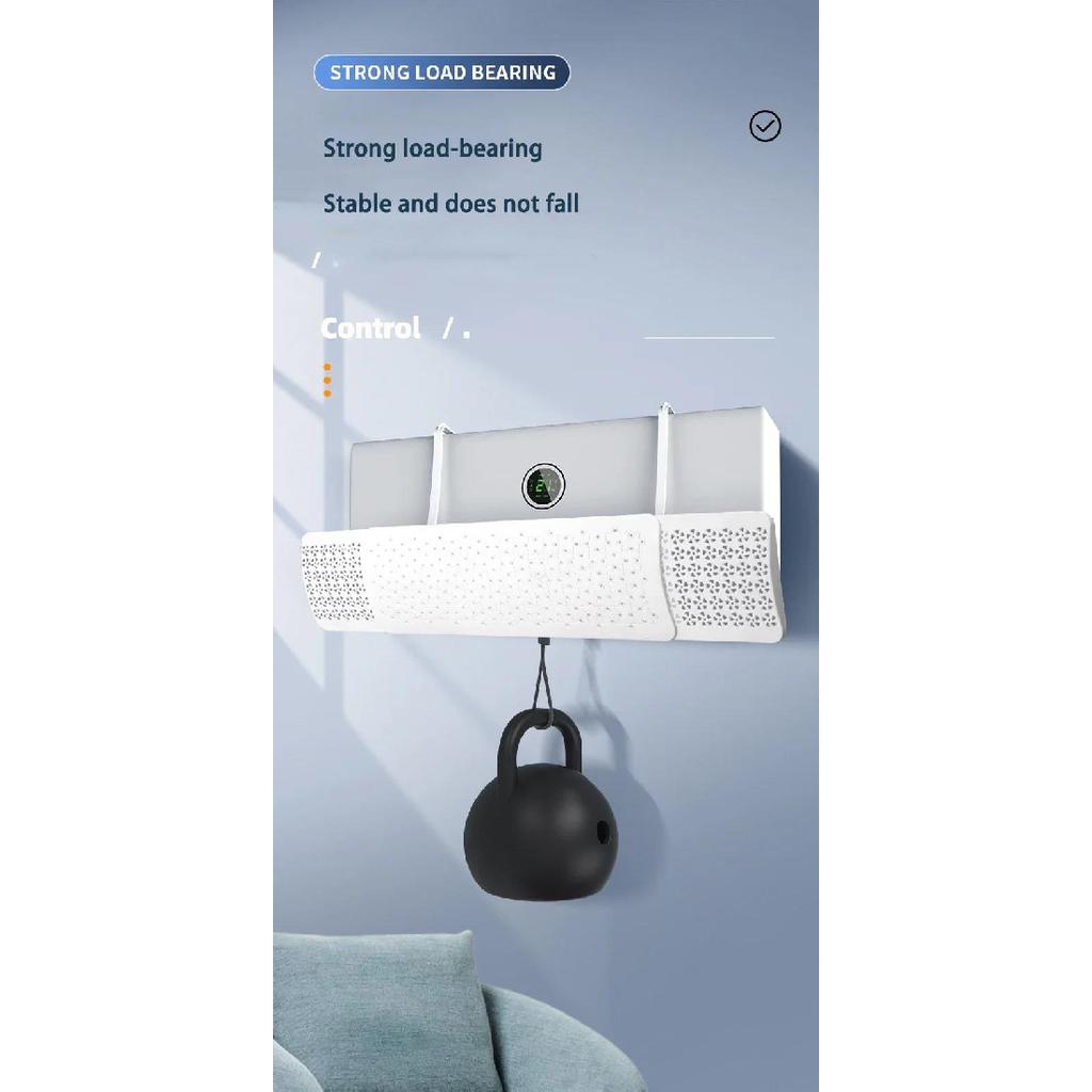 Retractable Air Conditioning Windshield Anti-Direct Blowing Windproof Air Outlet Baffle Cold Wind Guide Air Conditioner Covers Air Filters 7