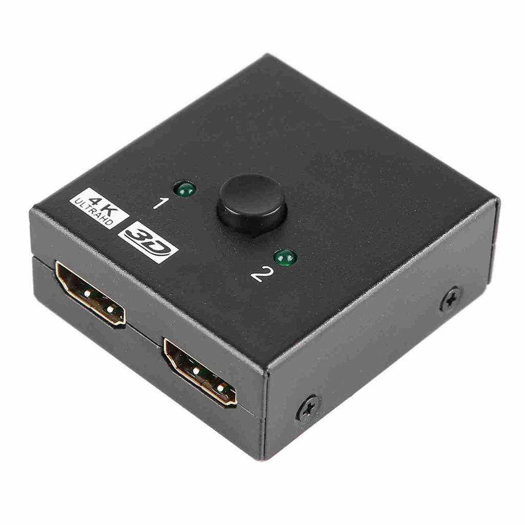 4K Bi Direction HDMI Cable Switch Switcher Splitter 2K x 4K Out HD Audio