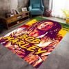 Vibrant Rasta Music Fusion Carpet Living Room and Bedroom Mats Doormat Dormitory Decoration Bathroom Mat Protective Pad