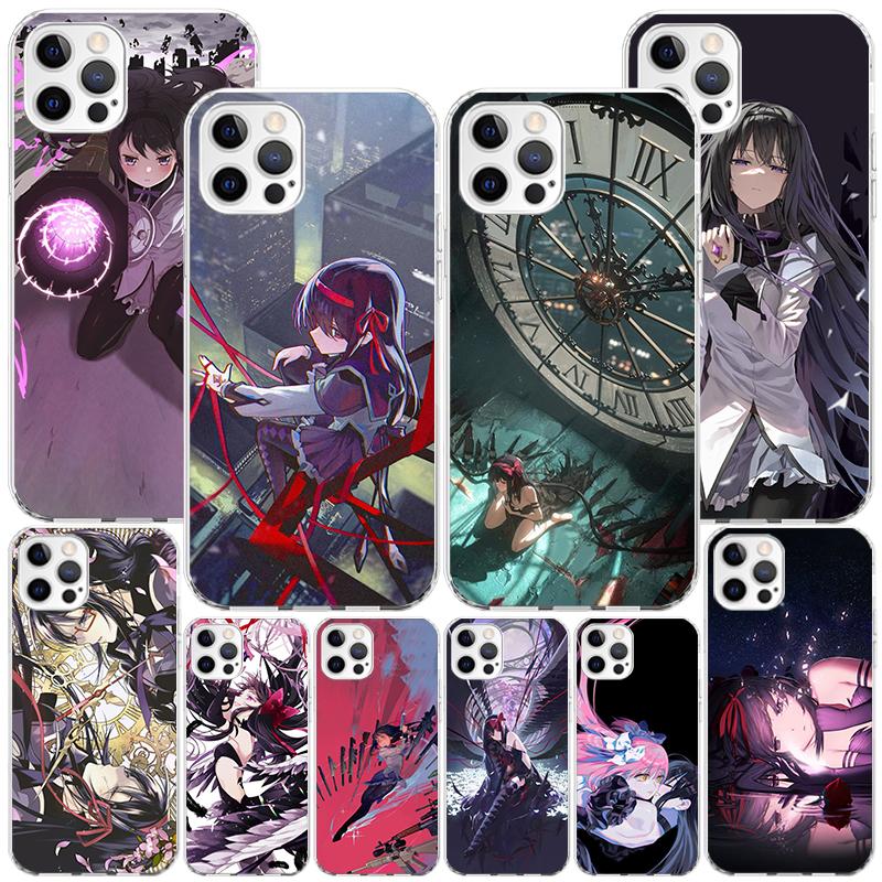 Madoka Magica Homura Phnoe Case for Iphone 17 Air 16 16E 11 12 13 Mini 14 Plus 15 Pro Max 7 8 + SE 2020 Phone Cover Coque