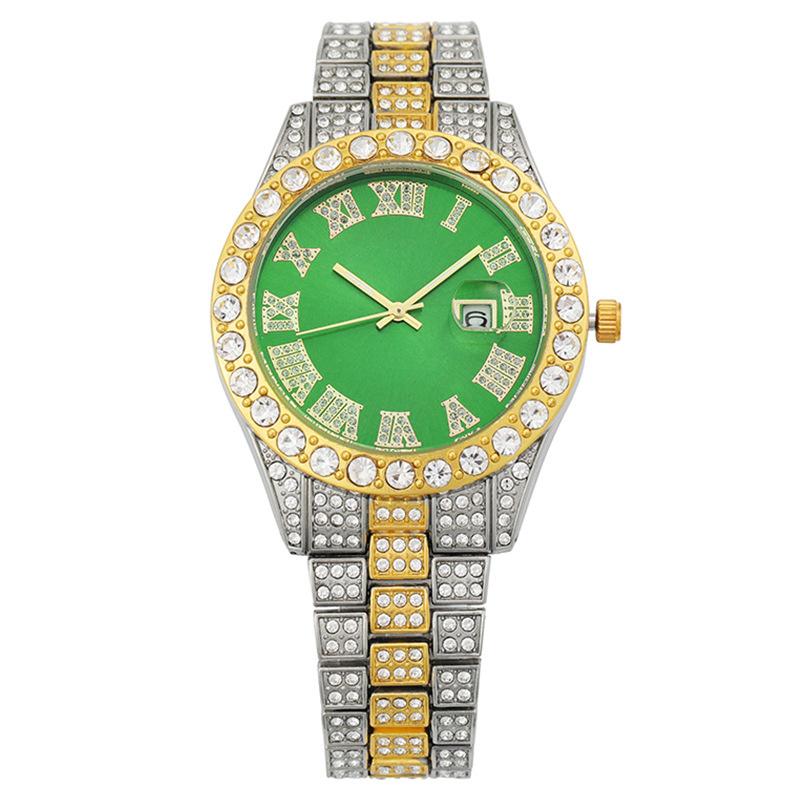 Fashion Roman-style Ladies' Watch with Date Display Quartz Watch Analogue Watch Ladies' Wristwatch Student Watch