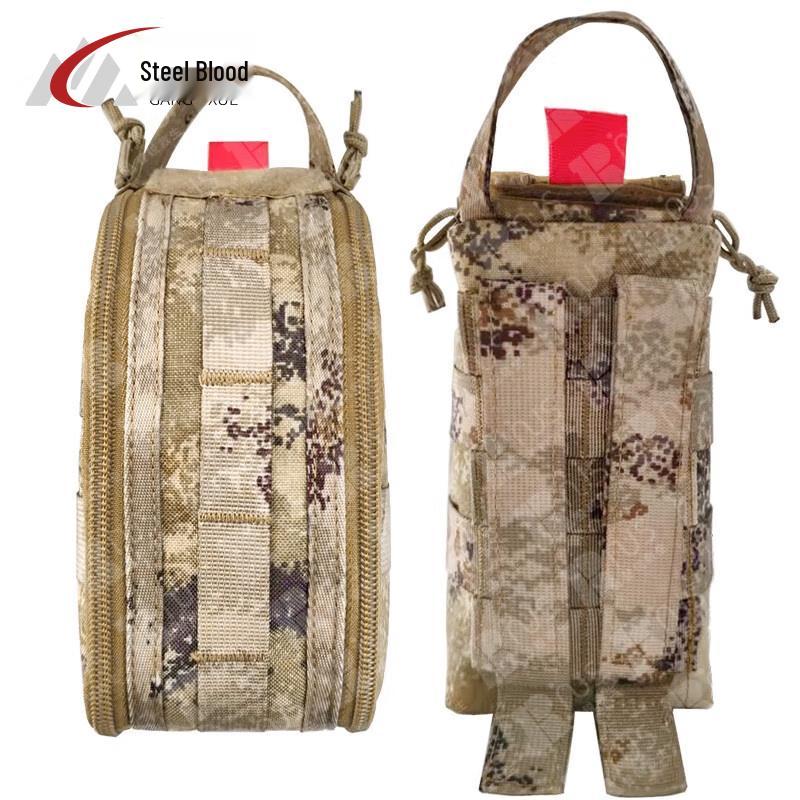 

Steel Blood Portable Enhanced First Aid Kit