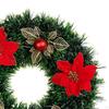 Artificial Christmas Wreath ,Winter Holiday Garland Decoration Xmas for Front Door