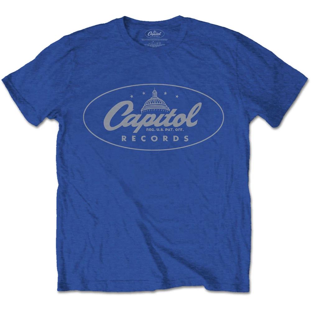 Capitol Records Unisex Tshirt Logo S