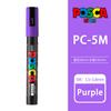 Uni POSCA Marker Farbstift, 39 Farben PC-5M/44 PC-3M/36 PC-1M, Acryl Steinmalerei Zeichnen Graffitti Marker Kunstbedarf