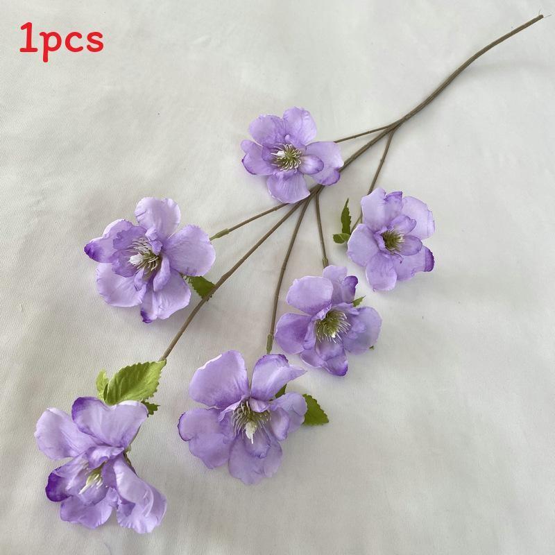 Realistic Purple Silk Wedding Flowers For Ceiling Decor Home Office Arrangement