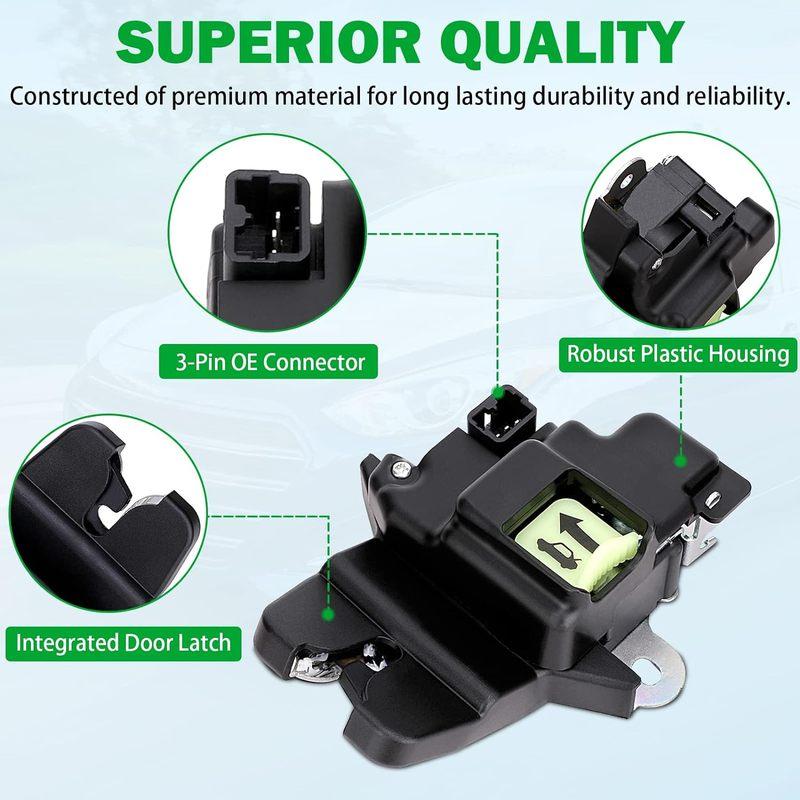 812303X010 with Actuator Car Rear Tailgate Trunk Latch Tailgate Lock For Hyundai Elantra 11-16 Sedan 11-14 Coupe 81230-3X010