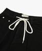 Rosiro Wide String Denim Pants Black