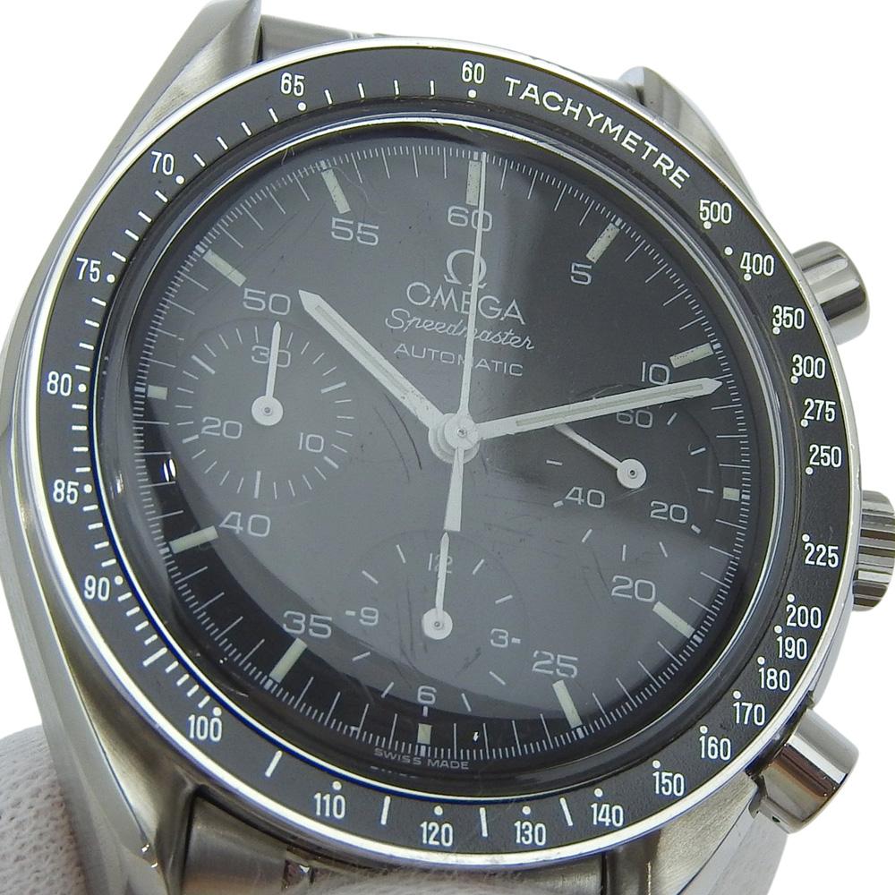 Omega Speedmaster Watches 3510.50 Cal.3220 blackDial Stainless Steel Mechanical Automatic Chronograph Mens Used