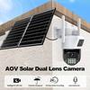 5K Ultra HD Dual Lens 10MP Solar Wireless Outdoor Camera