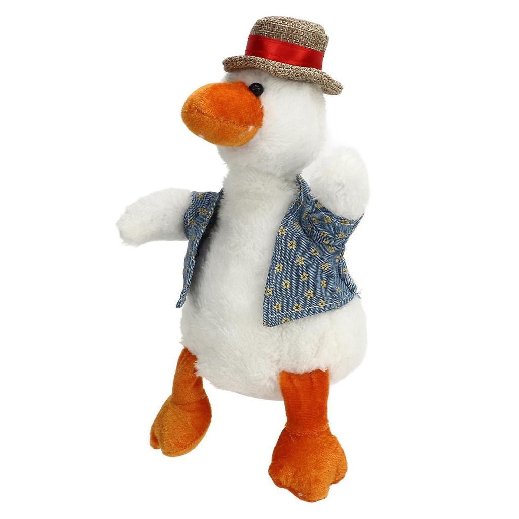 Baby Musical Duck Toy Dancing Singing Imitating Duck Toy Repeating What You Say Doll for Toddlers Infants Girls Boys