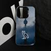 D-Dark O-Owl O-Night Phone Case For iPhone 17,16,15,14,13,12,11 Plus,Pro Max,XS,Colorful Silver Phone case Funda Cover