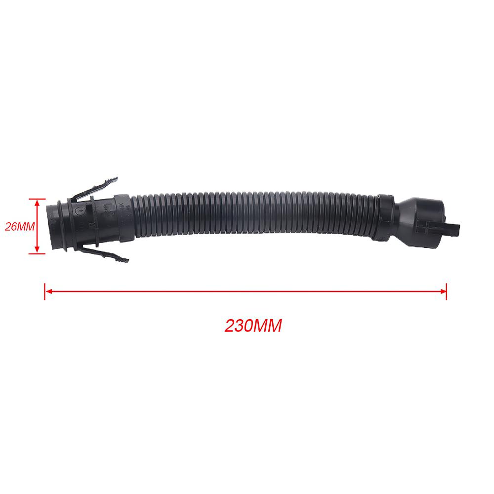 Car Air Filter Intake Manifold Black Breather Pipe Hose 13717803842 Black Rocker Cam Cover Intake Manifold for BMW N47 N57 1 3 7