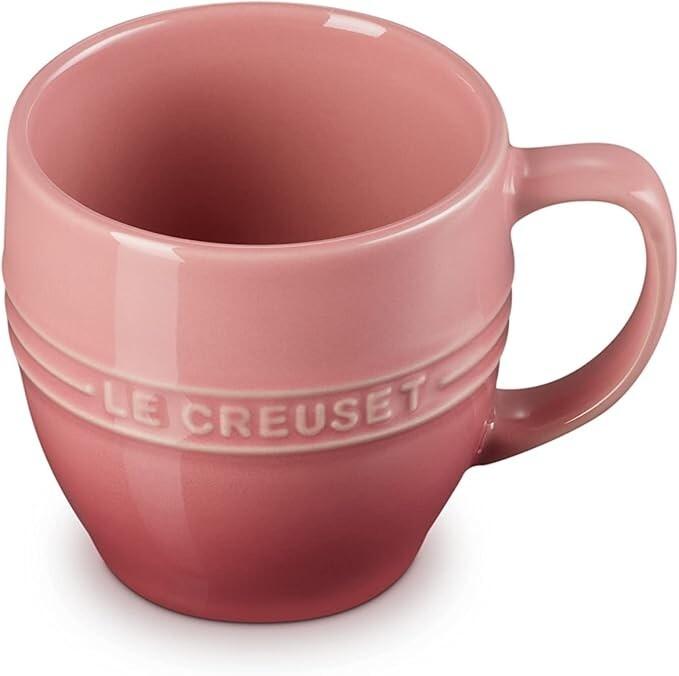 Le Creuset Stoneware Leger Mug Cup 350 ml Heat Resistant rose quartz