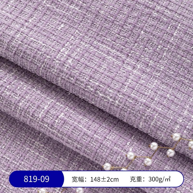 

100x148см Шерстяной Твид Грубый Женский стиль Волокно Клетка Ткань Плетеная DIY Пальто Одежда Платье Ручная Работа Шитье Пэчворк Осень Зима 100x148cm