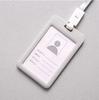 Colorful Waterproof Card Holder Employee ID Case with Lanyard Double Side Simple Bus Case Badge Holder Credit Card Sleeve Purse