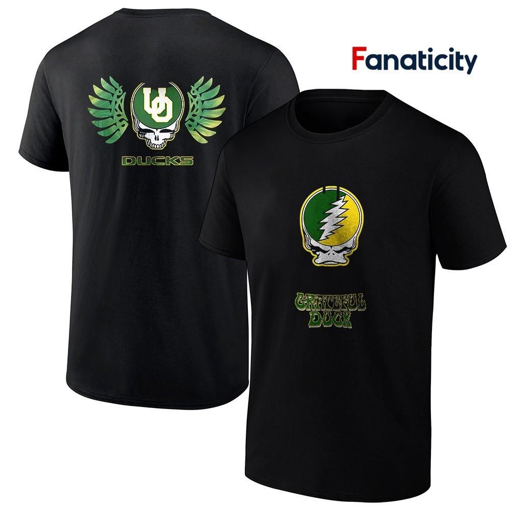 Oregon Duck x Grate*ful Dea*d wings T-Shirt Fan Gift S-5XL Unisex T-Shirt XXL