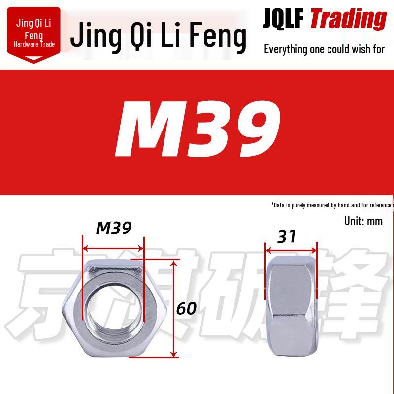 316 Stainless Steel Locking Hex Nut, M2-M64