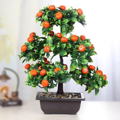 Kunstmatige Bonsai Simulatie Groene Plant Plastic Fruit Bloemen Woonkamer Desktop Simulatie
