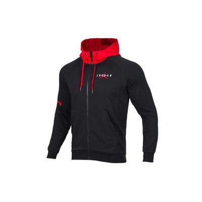 Basketball Knit Hoodie Jacket Men Outerwear Black AR4736-010