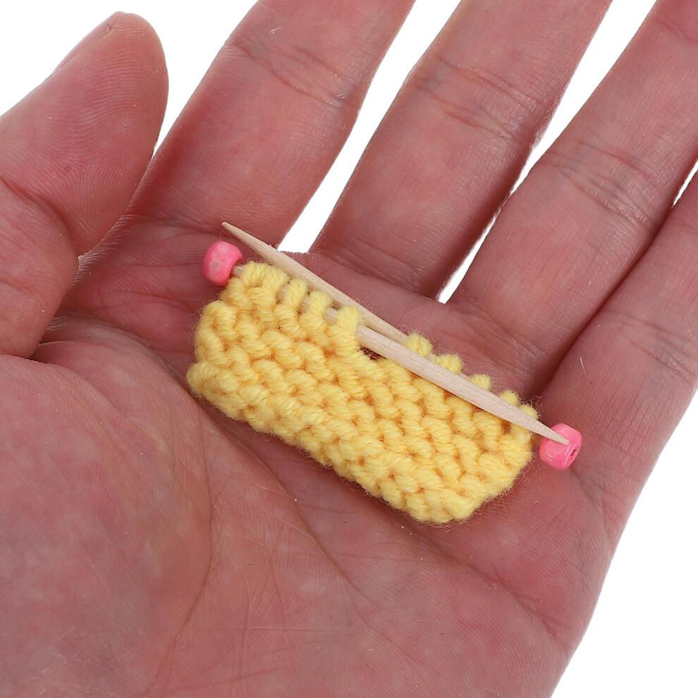6 Pcs Miniature Knitting Sweater Model Desktop Ornament Photo Prop