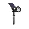 1Pcs Solar Powered 7LED Lamp Adjustable Solar Spotlight In-Ground IP65 Waterproof Landscape Wall Light Outdoor Lighting