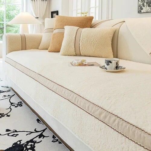 

Зимнее плюшевое утолщенное теплое полотенце для дивана, простое и нескользящее зимнее кожаное покрывало для дивана, домашнее тканевое полотенце с полным покрытием 70x70cm