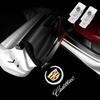 2X Led Welcome Car Door Light Projector for Cadillac SRX XT4 XT5 XT6 ATS XTS CTS CT6 Car Wireless Universal Styling AccessoriesTI9 