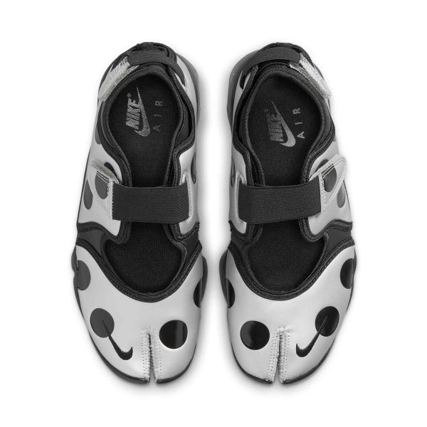 Nike Air Rift Polka Dots Schwarz Metallic Silber Damen Sneaker IR1226-001