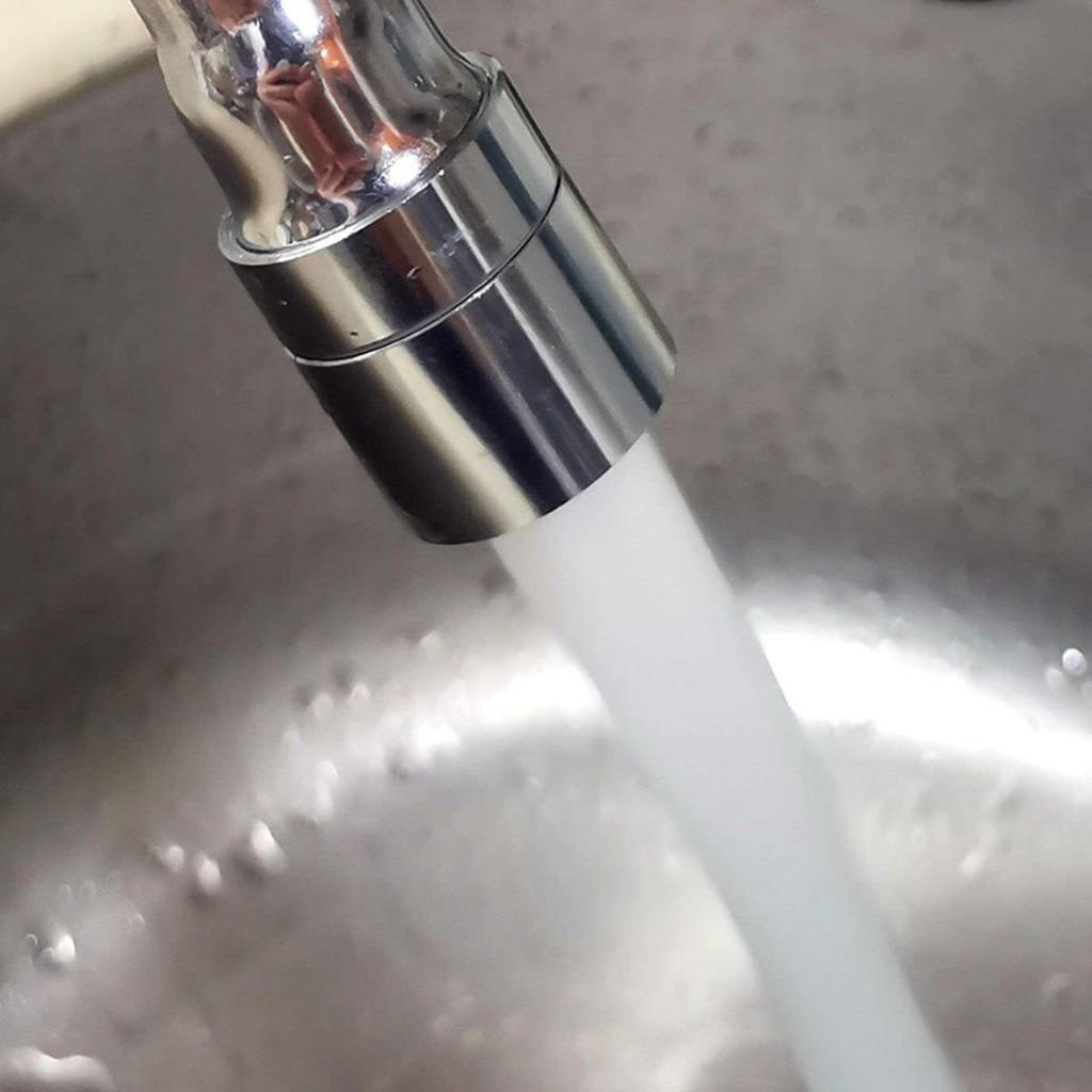 Kitchen Faucet Bubbler Nozzle Extension Tube Water Tap Bathroom Hose Home Water Spray Filter Nozzle Extension Kitchen Accessories