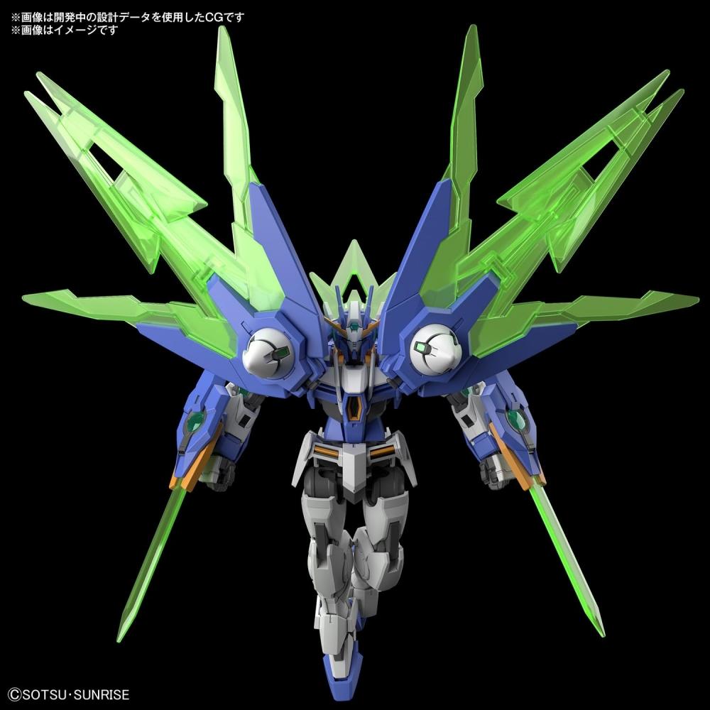 HG Gundam Build Metaverse Gundam 00 Diver Arc 1144 Scale Color-coded Plastic Model