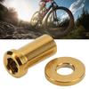 Brake Caliper Nut Rust Proof   Alloy C Clamp Fixed Nut with Washer for Road Bikes 15mm