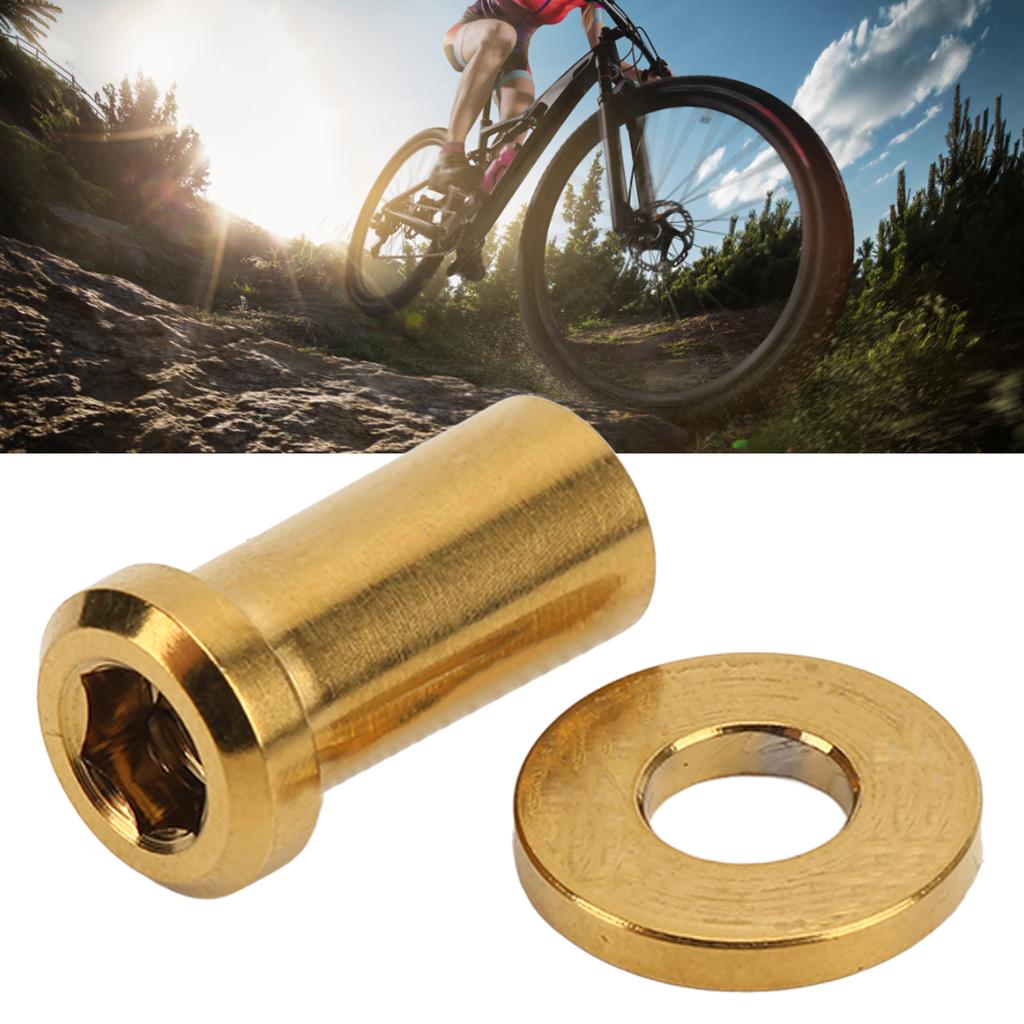 Brake Caliper Nut Rust Proof   Alloy C Clamp Fixed Nut with Washer for Road Bikes 15mm
