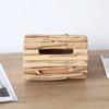 Paper Towel Box Household Living Room Desktop Wooden Paper Roll Toilet Creative Paper Drawer Tea Table Decoration